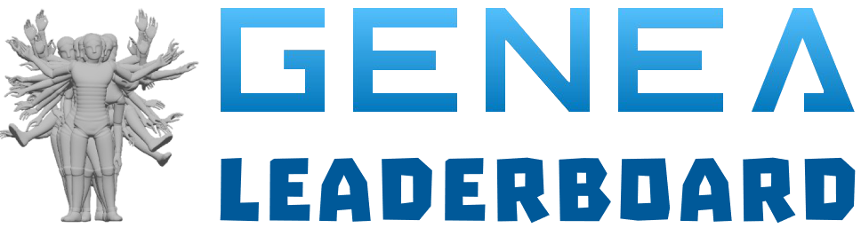 The GENEA Leaderboard logo